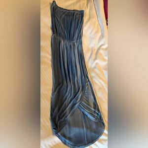 Chic Navy Women's Strapless Dress